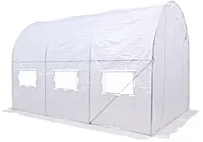 Теплиця садова, парник Focus Garden 2х3х2 м біла, фото 2