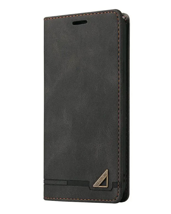 Чохол книжка на магніті G.Q. для Xiaomi Redmi 10 2022 чорний гаманець