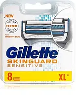 Набор сменных картриджей для бритья Gillette SkinGuard Sensitive (8шт.)