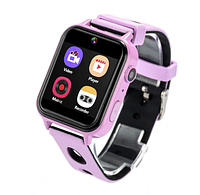 Детские смарт часы для девочки Smart Baby watch Infinity XO-H120 с камерой, фиолетовый