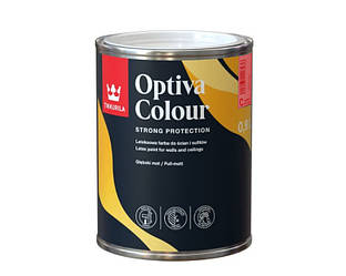 Фарба акрилова Tikkurila OPTIVA COLOUR інтер'єрна глибокоматова база С 0,9 л