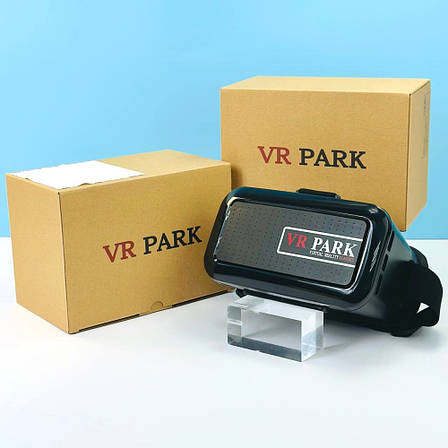 Окуляри віртуальної реальності VR PARK BOX 2.0 + пульт, чорний, фото 1