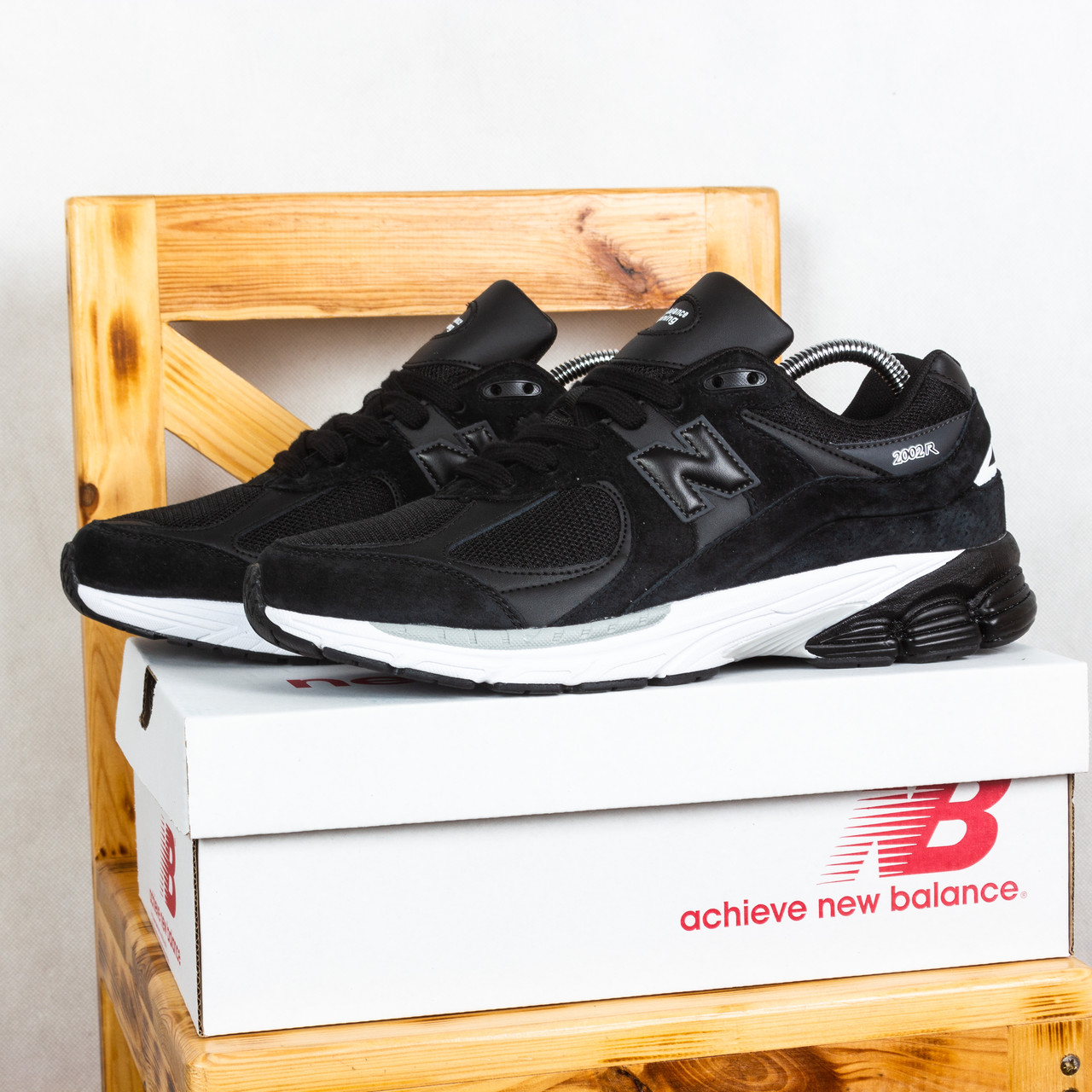 РОЗПРОДАЖ Чоловічі кросівки New Balance 2002 R чорні 44 28 см