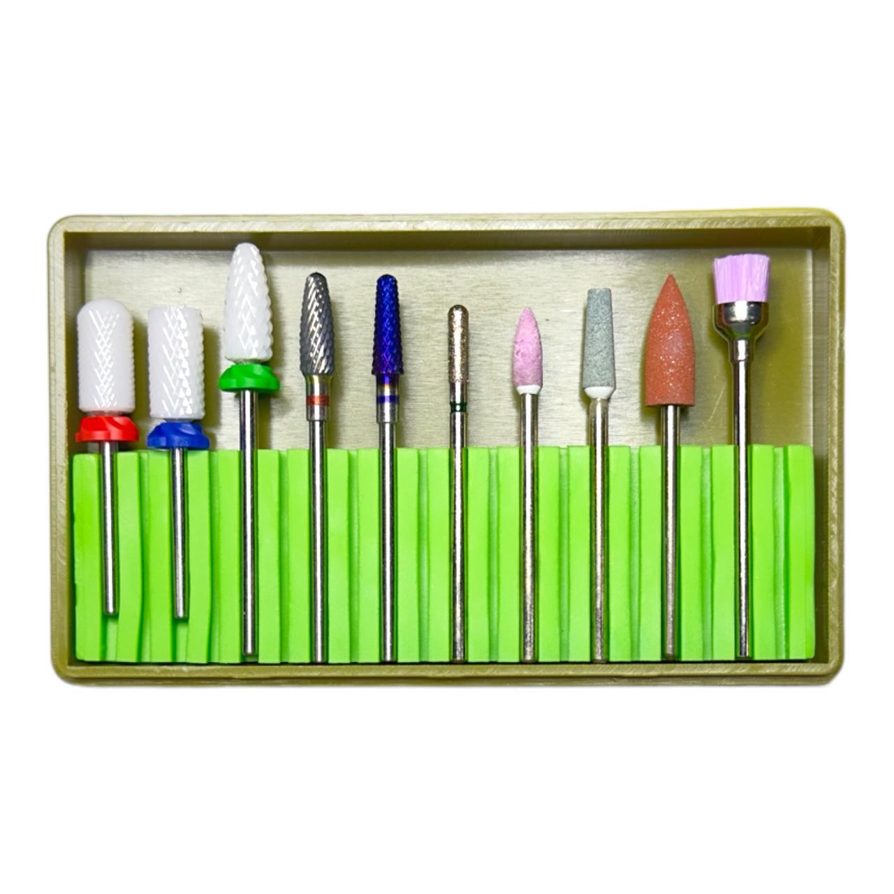 Набір фрез для манікюру/педикюру ВН 06 10 шт