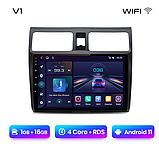 Junsun 4G Android магнітолу для Suzuki Swift 2003 2004 2005 2006 2007 2009 2010 wifi, фото 5