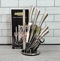 Набор ножей Benson (8 предметов и подставка) (BN-415)