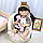 Лялька Реборн (Reborn) 55 см вініл-силіконова Мішель в наборі з соскою, пляшкою та іграшкою Можна купати, фото 4