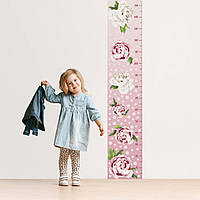 Вінілова інтер'єрна наклейка кольорова декор на стіну, шпалери та інші поверхні Ростомір "Піони" з оракалу