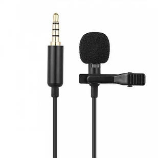 Мікрофон петличний для смартфона Lavalier MicroPhone JH-043-A 3.5 AUX