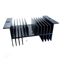 SSR Radiator 50x70x125 Black Радиатор для твердотельных реле. Черного цвета. Размеры: 50x70x125 мм.