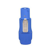 POWERCON 3P Plug Blue Разъем вилка Power Connectors, синий, 20А, 250В