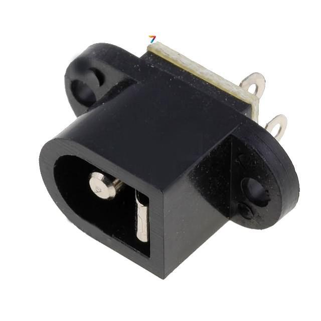 PC-011 Гніздо, живлення DC, тато, 5,5 мм, 2,5 мм, з вимикачем, паяння., фото 1