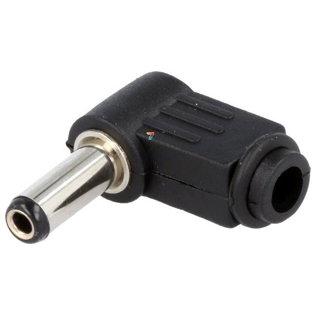 PC-2.5/5.5K Вилка: живлення DC: мама: 5,5/2,5 мм: 5,5 мм: 2,5 мм: на дріт: 9 мм, фото 1