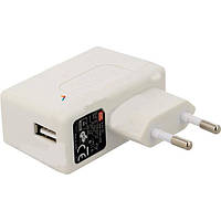SGA12E05-USB AC-DC сетевой преобразователь с выходом USB,сетевой адаптер - P вых: 12 Вт, Выход: 5 В, Iвых: до