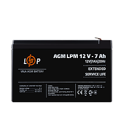 Акумулятор AGM LPM 12V - 7 Ah