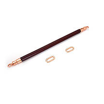 Фіксатор-розпірка для ніг або рук Liebe Seele Wine Red Spreader Bar, дерево + натуральна шкіра, фото 2