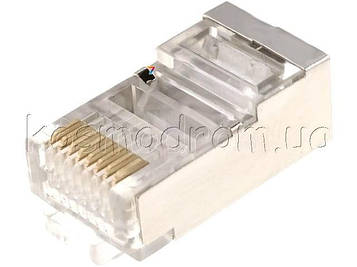 RJ45WED Роз'єм:RJ45 вилка PIN:8 екранований Конфігур.виводів: 8p8c