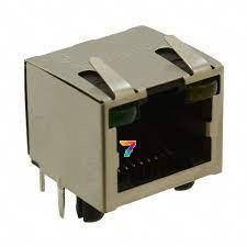 RJHSE-5384 Гніздо, RJ45, Кат: 5, екранований, з LED, Конф: 8p8c