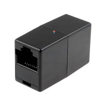 TEL-0008-8/8C З'єднувач: RJ45 гніздо, з обох боків: cross over