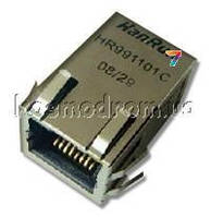 HY991101C HY991101C - розетка RJ-45 поверхностного монтажа с трансформатором для Ethernet 10/100 BASE-T