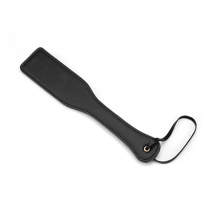 Паддл Liebe Seele Black Organosilicon Paddle, 32 см, екошкіра, фото 1