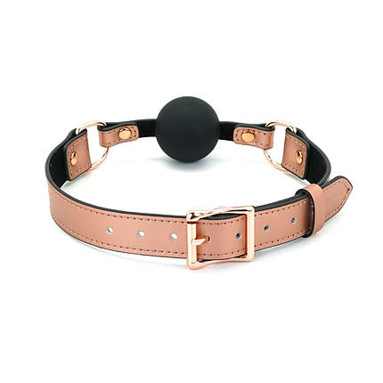 Кляп Liebe Seele Rose Gold Memory Ball Gag, фото 1