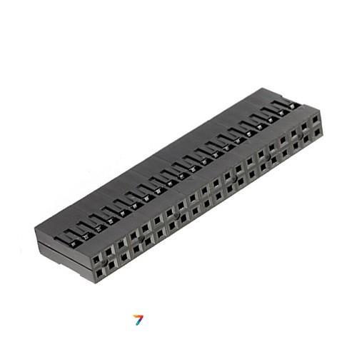 NDR-40 Вилка: IDC: мама: PIN:40: прямий: 2,54мм: на кабель: 2x20: 250VAC, фото 1