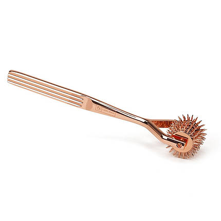 Колесо Вартенберга Liebe Seele Five-Row Wartenberg Pinwheel Rose Gold, 5 рядів, фото 1