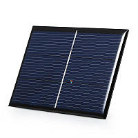 SOLAR-80X60-0.65W-1.5V-Wire Солнечная батарея из поликристаллического кремния. Мощность: 0,65 Вт. Рабочее