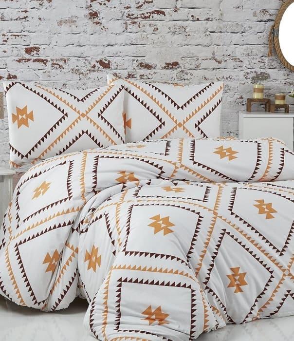 Kilim kahve постіль з ранфорсу. Євро розмір. Belizza Туреччина., фото 1
