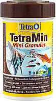 Корм для аквариумных рыб TetraMin Mini Granules в мелких гранулах 100 мл (45 г)