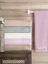 Sanel велюрові рушники 50х90см., 6 шт/уп. Pupilla Туреччина.