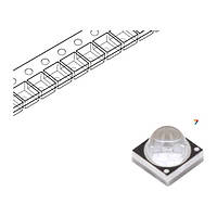 PB2D-3JLA-M LED мощный: EMITER: ультрафиолетовый: Pмакс:3Вт: P опт:950мВт