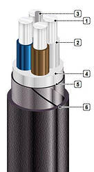 Кабель АПББШп 4x35