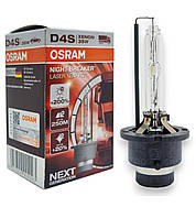 Ксеноновая лампа Osram D4S Xenarc Night Breaker Laser 66440XNL картон +200%
