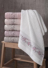 Ronesans 90х150см., 6 шт/уп., бамбукові рушники. Pupilla Туреччина.