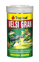 Сухой корм для аквариумных рыб Tropical в гранулах «Welsi Gran» (для донных рыб) 100 мл (65 г)