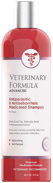 01615 Veterinary Formula Antiseborrheic Шампунь антисеборейний, 473 мл