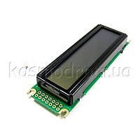 WH1601B-YGH-CTK Дисплей Тип: LCD, символьний: Контролер: S6B0066U: Текст: 16, 1 сімв: Технологія: STN:
