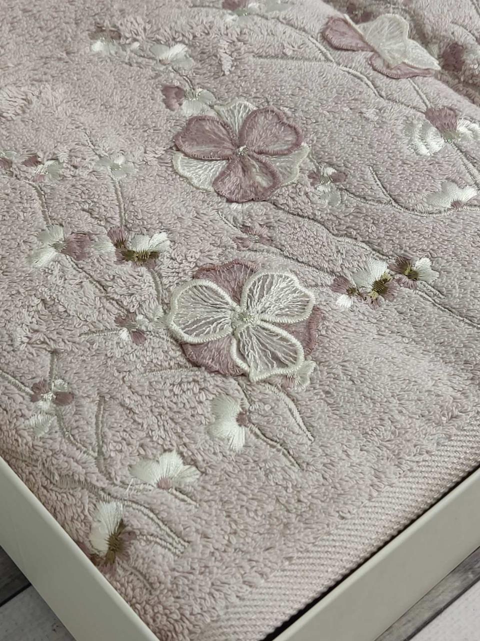 Pupilla 2в1 Lizaro lila бамбукові рушники.Туреччина., фото 1