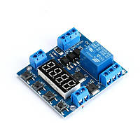 Timer-Control-Switch-5V Таймер, Нагрузка: DC 30 В/AC 220 В 5А, Напряжение питания: 6...30 В. Триггер: