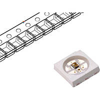 WS2812S LED: SMD: 5050,PLCC6: RGB: 5x5x1,6мм: 1,8..2,2/3..3,2/3..3,4В