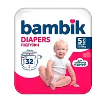 Подгузники Bambik Junior р 5 (11-25 кг), 32 шт.