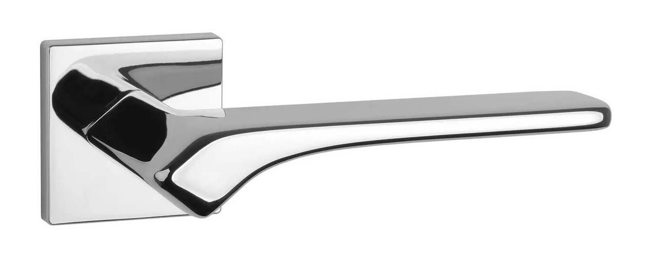 Ручка дверна Aprile AS BERGENIA Q 7S хром полірована (Польща)