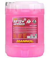 Антифриз красный 10л AF12+ Longlife -40°C Mannol (BYD Амулет) MN4012-10-Mannol