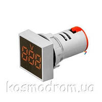 AD101-22VMS-Red Цифровой панельный вольтметр. Квадратной формы. Трехсивольный. Диапазон измерения 20...500