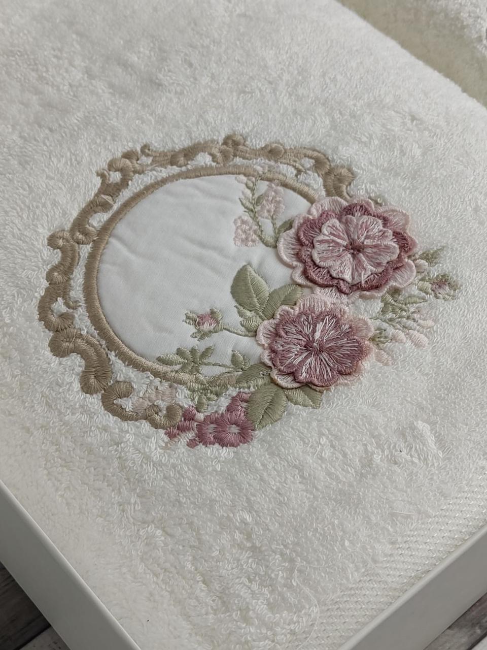 Pupilla 2в1 Hayal venok krem бамбукові рушники.Туреччина., фото 1