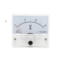 VM-30V-ANALOG 85C51 Аналоговый (стрелочный) вольтметр. Диапазон измерения 0...30 VDC