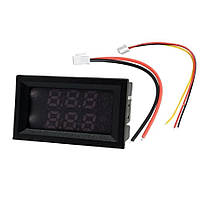 Dual Voltage Current Meter (Red Red) Цифровой вольтметр/амперметр. Рабочее напряжение: DC 4,5...30 В.