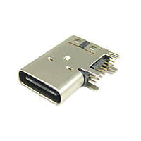 USB-Type-C-G-234 Разъем USB тип С. Ток до 3 А. Выдерживаемое напряжение: 100 В.АС.